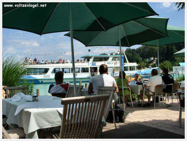 Vue panoramique du lac Wörthersee, une oasis naturelle au cœur de Reifnitz.