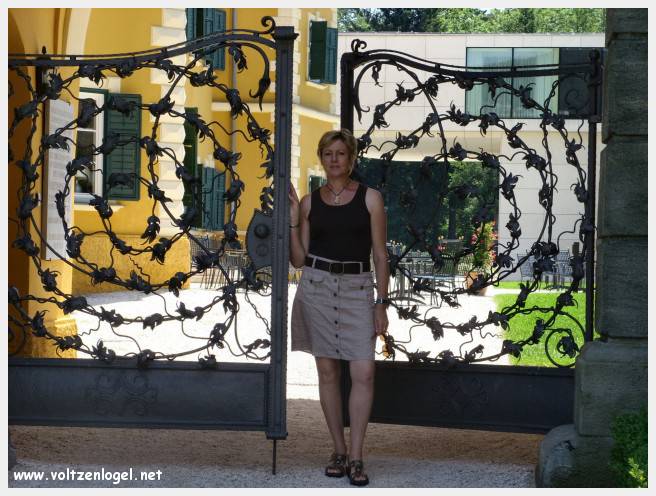 Vue panoramique du lac Wörthersee et des montagnes environnantes, symboles de Velden am Wörthersee.