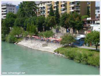 Faak am See Carinthie. Les sites touristiques de Villach, au bord du fleuve