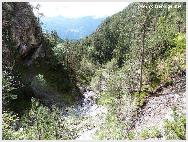 Pont Suspendu et Gorges du Strassberg à Mieming