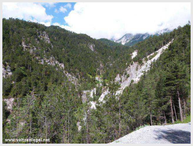 Pont Suspendu et Gorges du Strassberg à Mieming