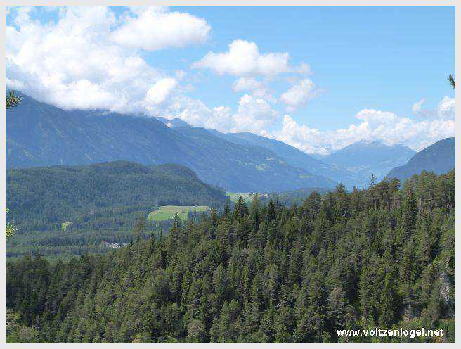 Pont Suspendu et Gorges du Strassberg à Mieming