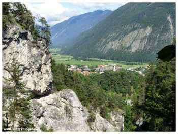 Les Gorges 'RosengartenSchlucht' à  Imst-Gurgltal en Autriche