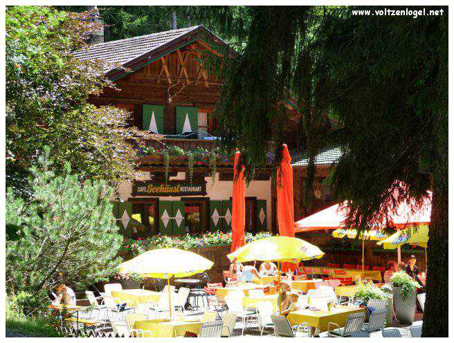 Vue panoramique du lac Piburgersee au cœur des Alpes autrichiennes.