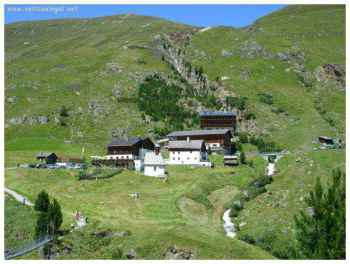 Le village alpin de Vent, l'Ötztal au Tyrol Autrichien
