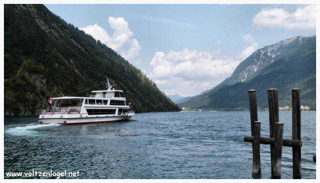 Randonnée de Pertisau à Gaisalm en longeant le lac Achensee