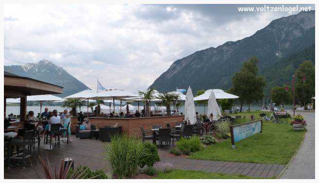 Pertisau. Randonnée au lac Achensee, Pertisau balade au Tyrol Autrichien