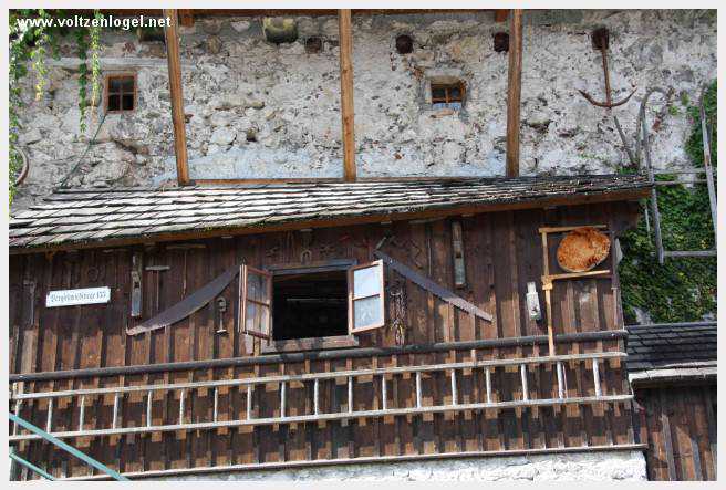 Vue panoramique de Hallstatt et du lac, entourés par les montagnes du Salzkammergut