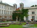 Jardins Mirabell, Salzbourg, avec fontaines et sculptures