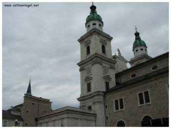 Salzburg. La vieille ville de Salzbourg, le centre-ville de Salzbourg