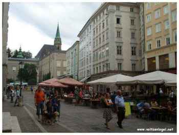 Salzbourg, boutiques historiques pittoresques