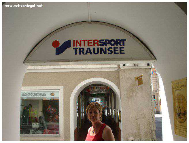 Vue panoramique du lac Traunsee et des Alpes de Salzbourg, symboles de la beauté naturelle autrichienne.