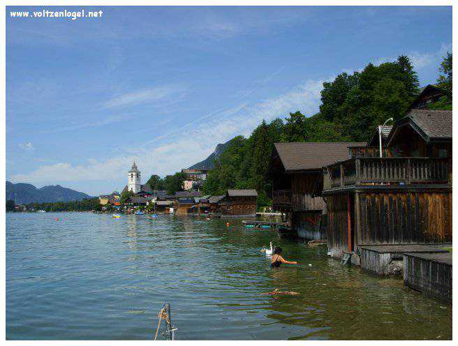 Wolfgangsee en Autriche