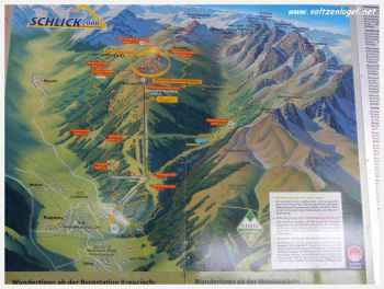 Schlick 2000. Fulpmes dans le Stubaital, la station de ski Schlick 2000
