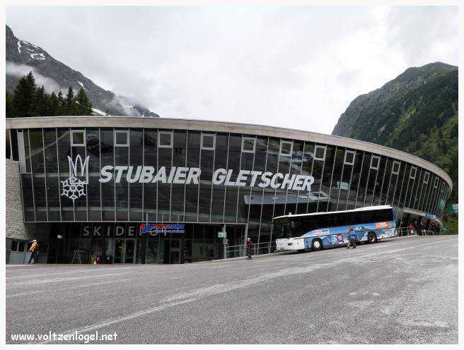 Stubaier Gletscher. Le Glacier de Stubai en Autriche