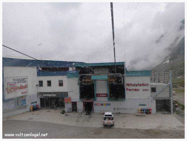 Panorama du Glacier de Stubai, sommet alpin et nature autrichienne
