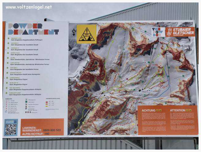 Panorama du Glacier de Stubai, sommet alpin et nature autrichienne