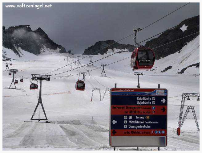 Panorama du Glacier de Stubai, sommet alpin et nature autrichienne