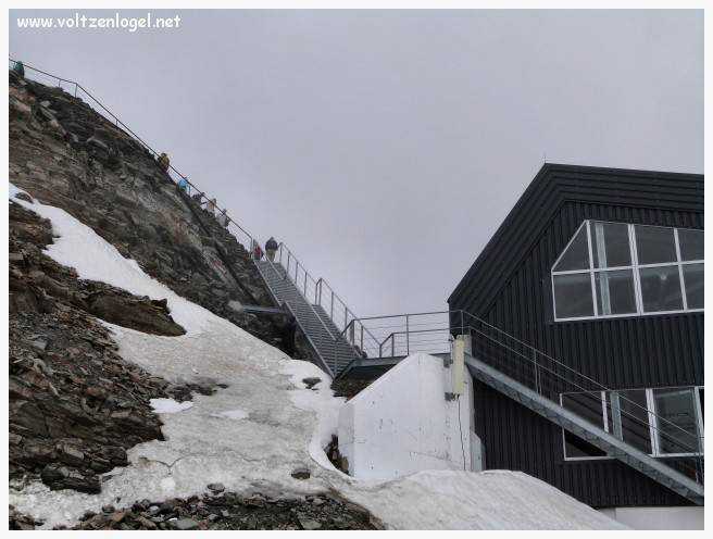 Panorama du Glacier de Stubai, sommet alpin et nature autrichienne
