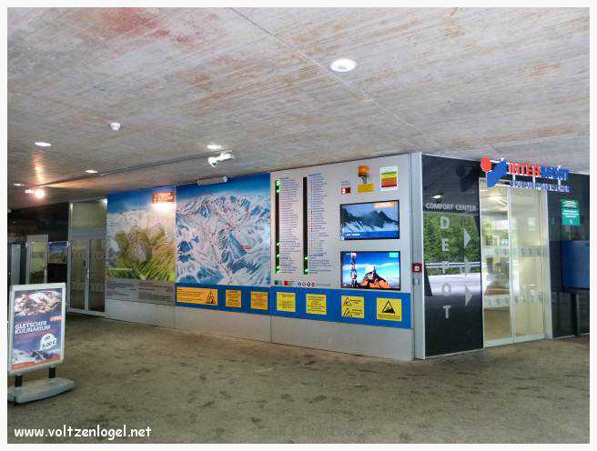 Panorama du Glacier de Stubai, sommet alpin et nature autrichienne
