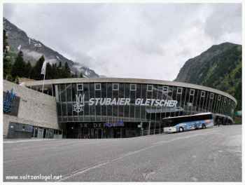 Stubaier Gletscher. Le Glacier de Stubai en Autriche