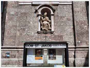 Innsbruck Dom St. Jakob, la Cathédrale Saint-Jacques la vieille ville d'Innsbruck