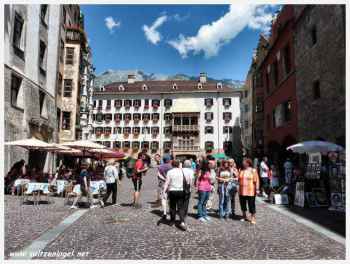 La ville d'Innsbruck est la capitale du Tyrol Autrichien