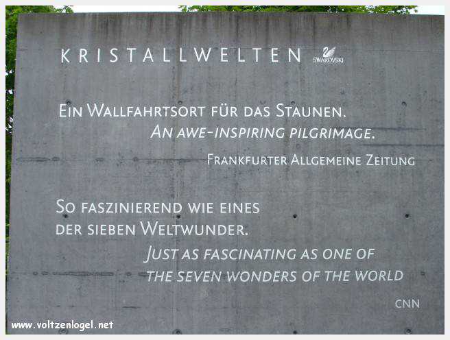 Éclat du cristal Swarovski à Wattens, Tyrol : Chambres des Merveilles et créations uniques