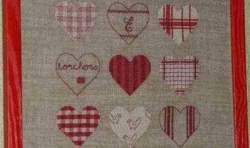 La broderie traditionnelle au point de croix