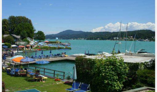 Velden au lac de Woerth en Carinthie