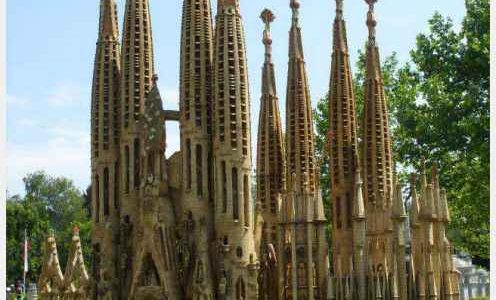 Sagrada Familia Barcelone, architecture Gaudí