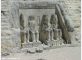 Temples d'Abou Simbel : statues colossales et vue sur le lac Nasser
