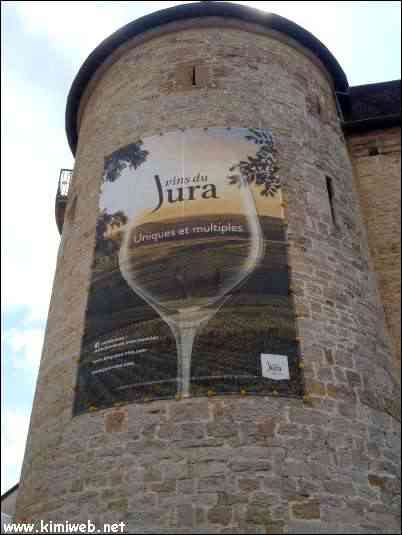 Arbois dans le vignoble du Jura