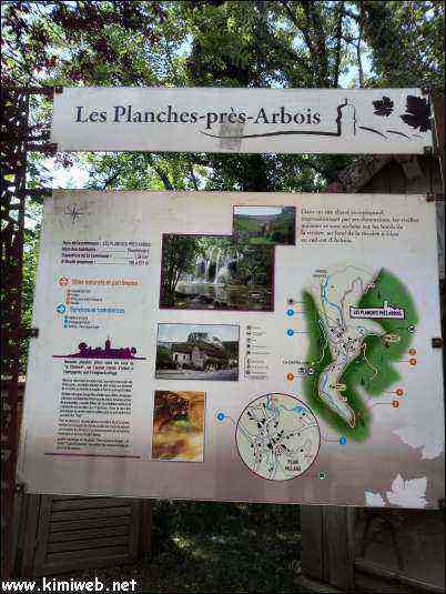 Arbois dans le Jura en France
