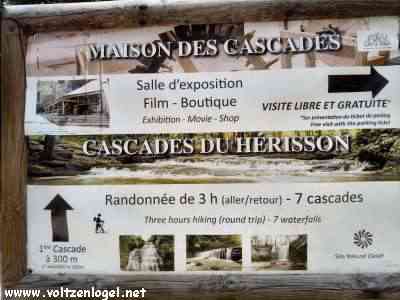 Cascades du Hérisson, randonnée dans le Jura