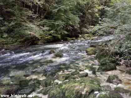 La source de l'Ain à Nozeroy dans le Jura