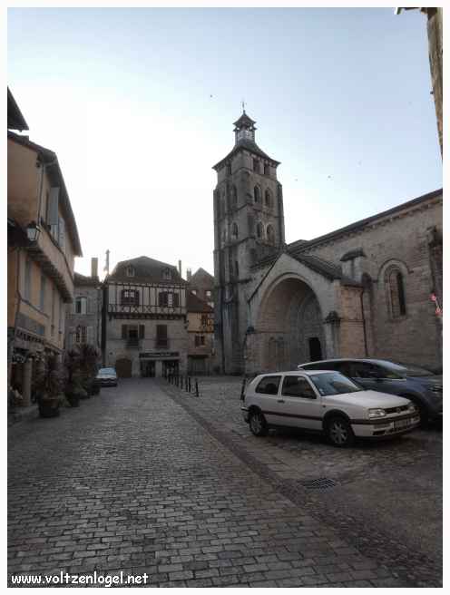 Le centre de la cité médiévale de Beaulieu sur Dordogne