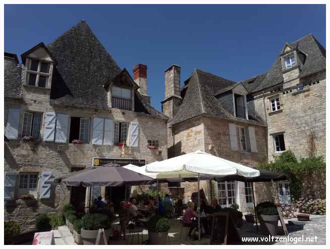 TURENNE le meilleur du village médiéval de Corrèze, le château des Vicomtes de Turenne