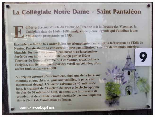 La Collégiale Saint Pantaléon de Turenne