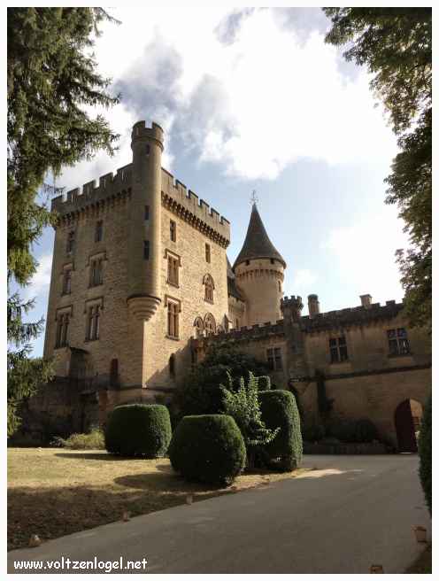 Photos du château de Puymartin en Périgord