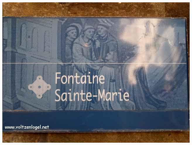 La Fontaine Sainte Marie, Sarlat la Canéda