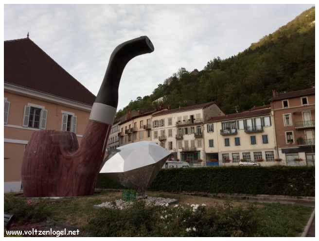 Saint Claude dans le Jura, la capitale de la pipe