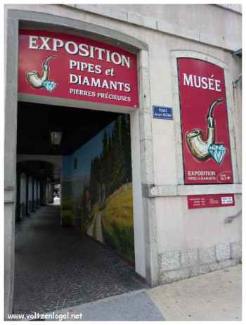Musée de la Pipe et du Diamant à St. Claude dans le Jura