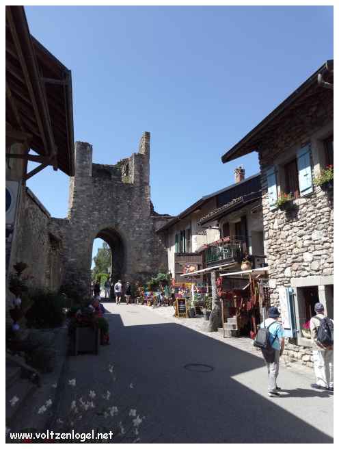 Photos de visite du charmant village d'Yvoire en Haute Savoie