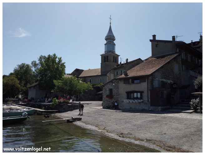 YVOIRE en France. Le meilleur de la cité médiévale au bord du lac Leman