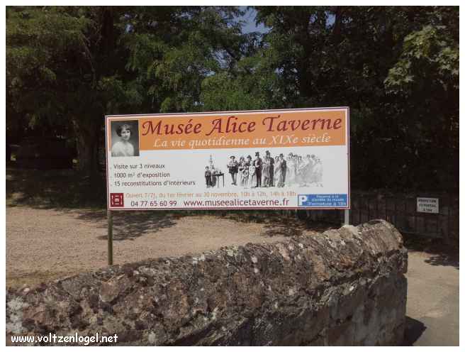 Le musée Alice Taverne ; Vie quotidienne au XIXe siècle ; museeallicetaverne