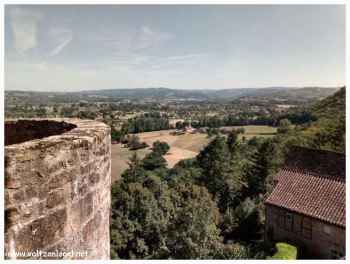 Vue sur la vallée de la Dordogne