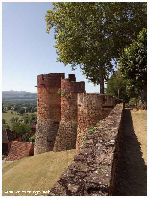 Tour de garde du château de Castelnau-Bretenoux