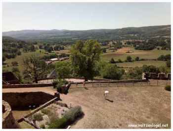 Vue exeptionnelle sur la vallée de la Dordogne