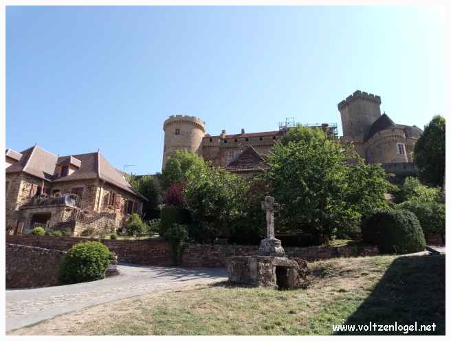 Photo du château-fort des barons de Castelnau